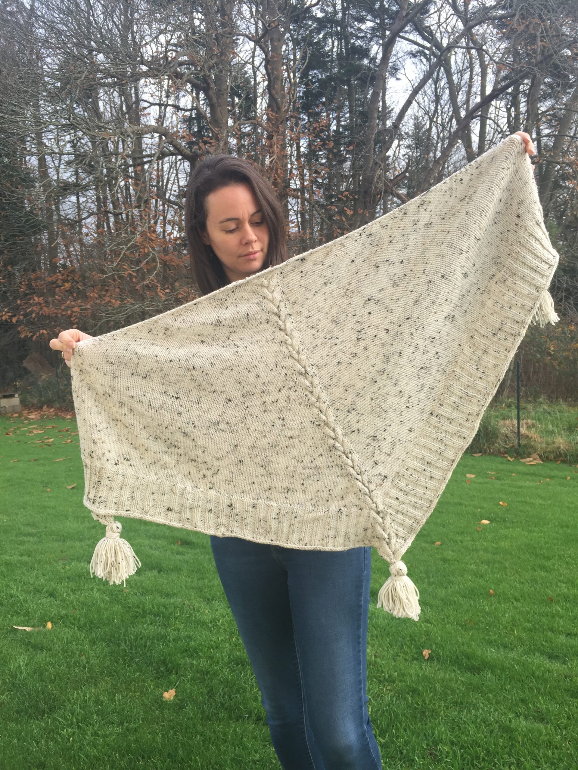 heuchera - Châle au tricot pour l'automne