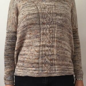 Viola sweater - Pull boxy au tricot pour femme - Maloraé Designs