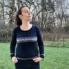 Nemesia - Pul jacquard pour femme au tricot - Maloraé Designs