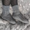 Salvia socks, chaussettes au tricot