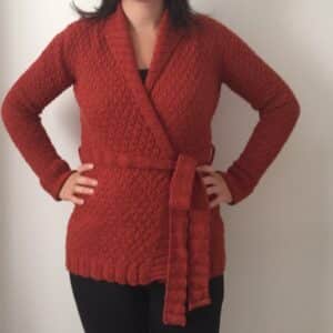 Foxy cardigan - Gilet tricot femme - Maloraé Designs