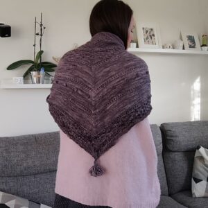 Liliales - Châle au tricot - Maloraé Designs