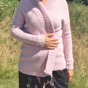 Rosa cardigan - Gilet femme au tricot - Patron tricot - Maloraé Designs