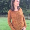 Gilet Acer - Gilet raglan pour femme au tricot - Maloraé Designs