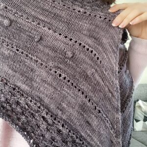 Liliales - Châle au tricot - Maloraé Designs