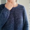 Cumulonimbus - Patron de pull boxy pour femme au tricot - Torsade - Maloraé Designs