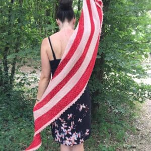 Poppy shawl