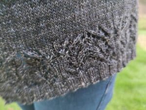 Cynara, patron de gilet pour femme au tricot ! - Patron de gilet raglan au tricot pour femme - Maloraé Designs