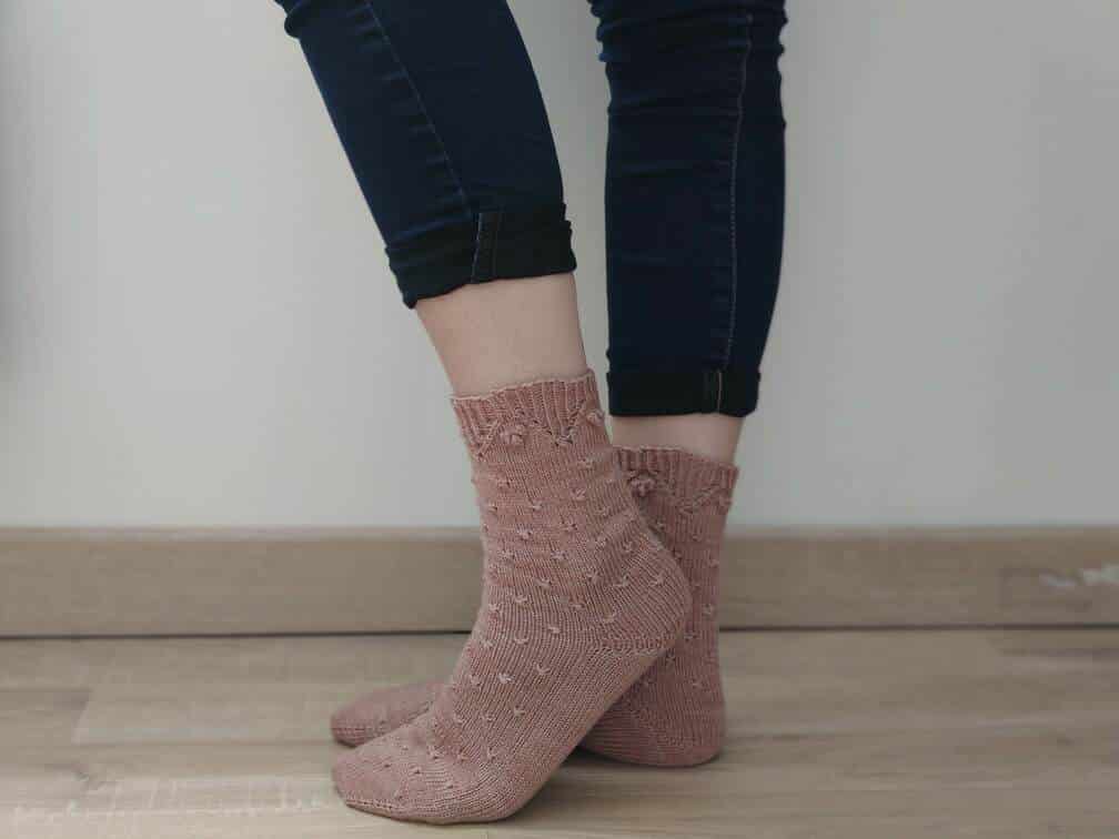 Malva socks, chausssettes au tricot