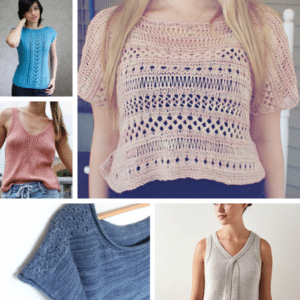 5 modèles de tops gratuits au tricot