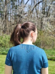 Libellula Tee, top au tricot - Maloraé Designs