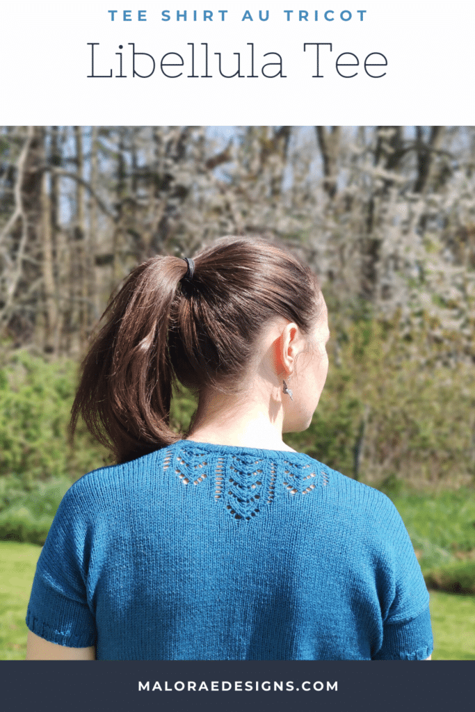 Libellula Tee, top au tricot pour femme