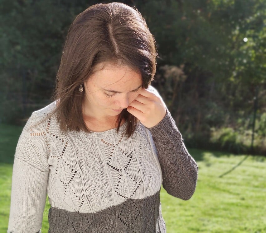 Santoline, pull pour femme au tricot
