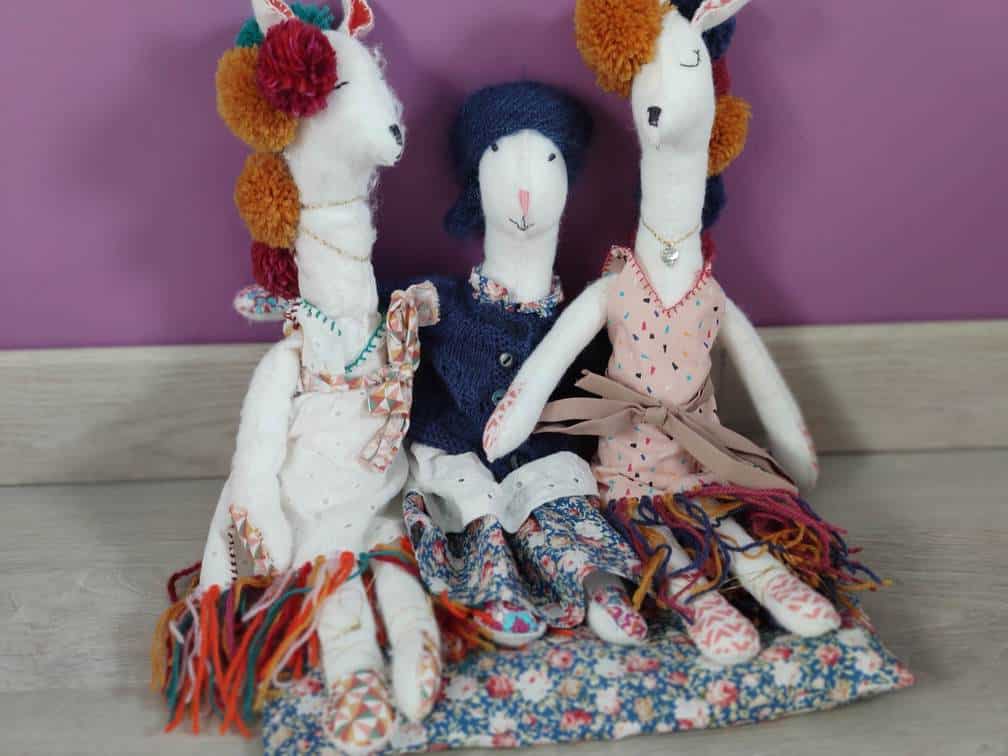 Poupées en feutrine
