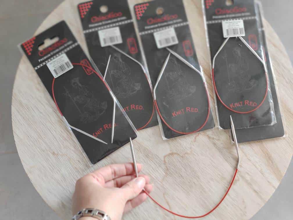 Aiguilles mini-circulaire pour chaussettes etmanches