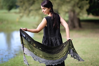 Odyssey shawl - 10 patrons de châle pour l'automne