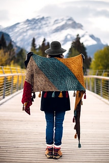 Moraine shawl - 10 modèles de châles au tricot