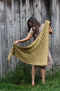 10 châles pour l'automne - Pressed flower