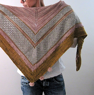 A girl's best friend - tricot châle