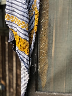 Teroldego - Châle au tricot pour l'automne