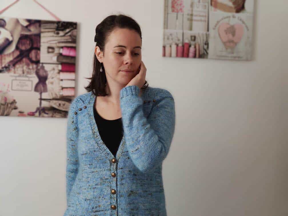 Achillée cardigan - Maloraé Designs