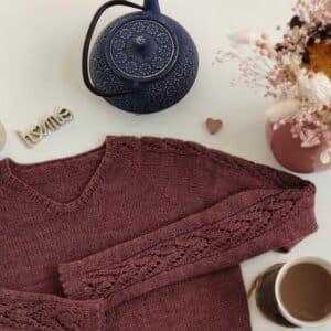 Pull dentelle Watsonia