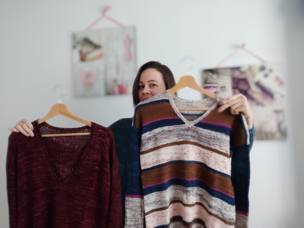 Polygonia - Pull rayé - Maloraé Designs
