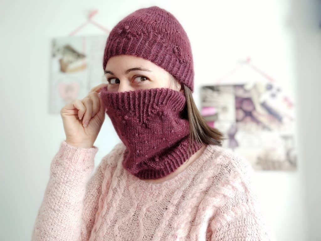 Malva hat & cowl - Maloraé Designs