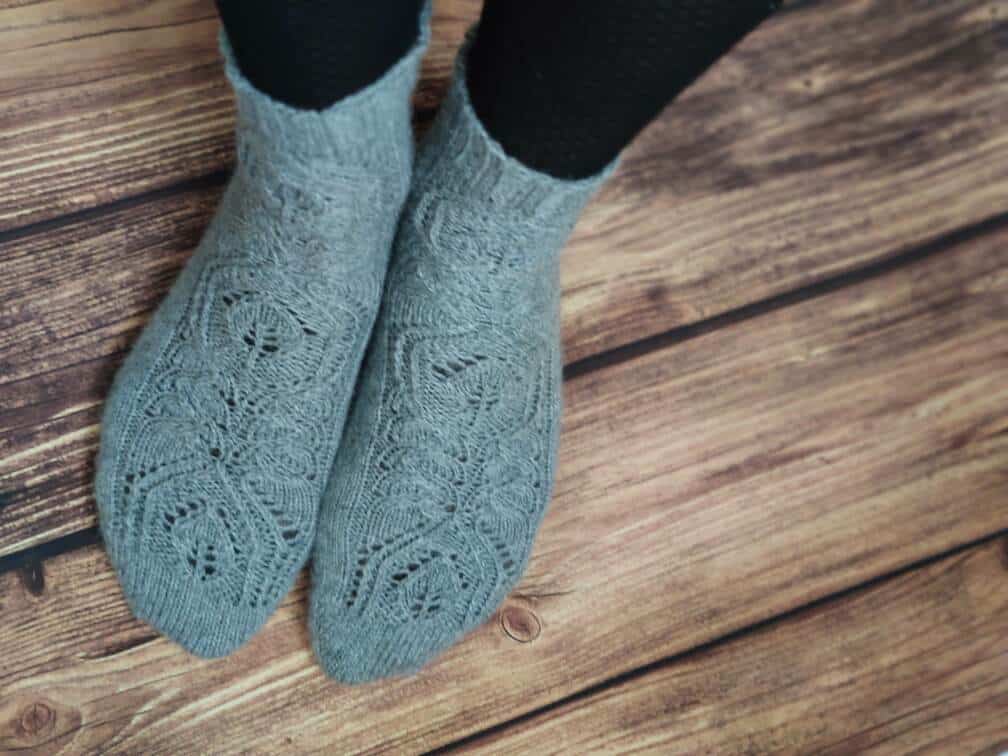 Hedera socks - Chaussettes au tricot - Maloraé Designs