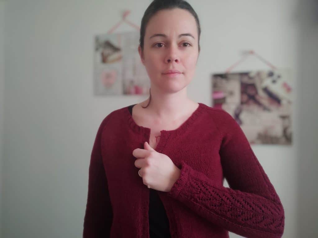 Watsonia cardigan - Gilet dentelle - Maloraé Designs