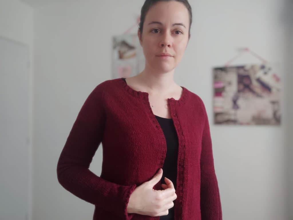 Watsonia cardigan - Gilet dentelle - Maloraé Designs