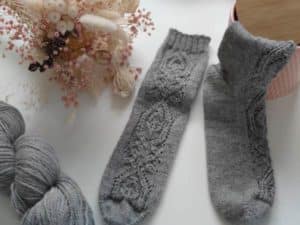 Hedera socks - Maloraé Designs