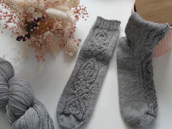 Hedera socks - Maloraé Designs