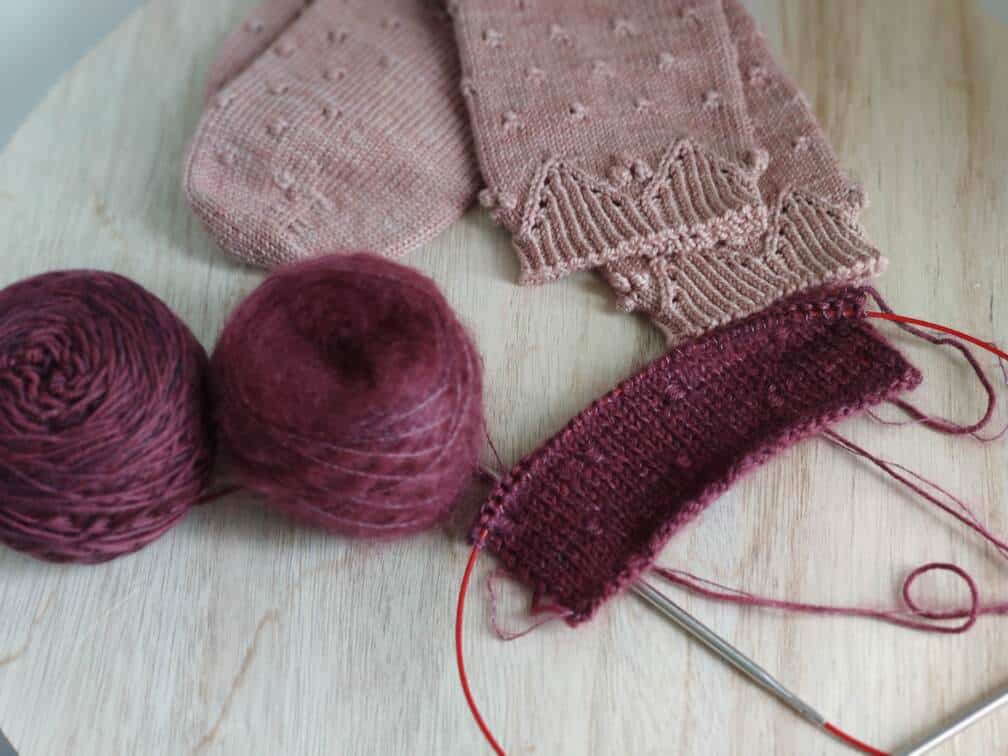 Malva hat & cowl - Duo moelleux au tricot - Maloraé Designs