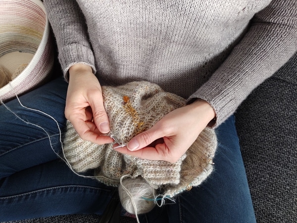 En-cours tricot - Maloraé Designs