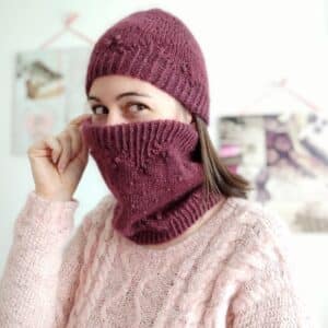 Malva hat & cowl - Modèles au tricot - Maloraé Designs