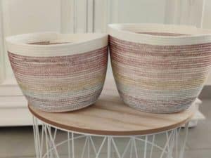 Panier en-cours en corde - Accessoires tricot - Maloraé Designs