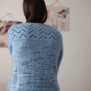 Achillée Cardigan - Gilet au tricot - dentelle - Maloraé Designs