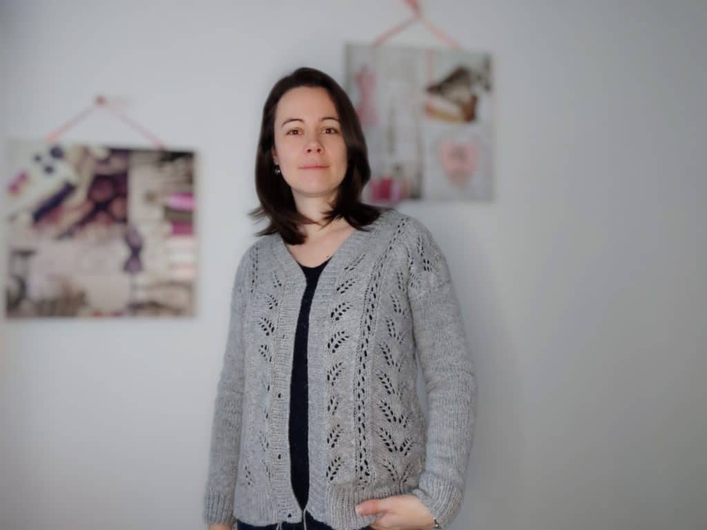 Gilet Fougère - modèle basique et rapide - Maloraé Designs
