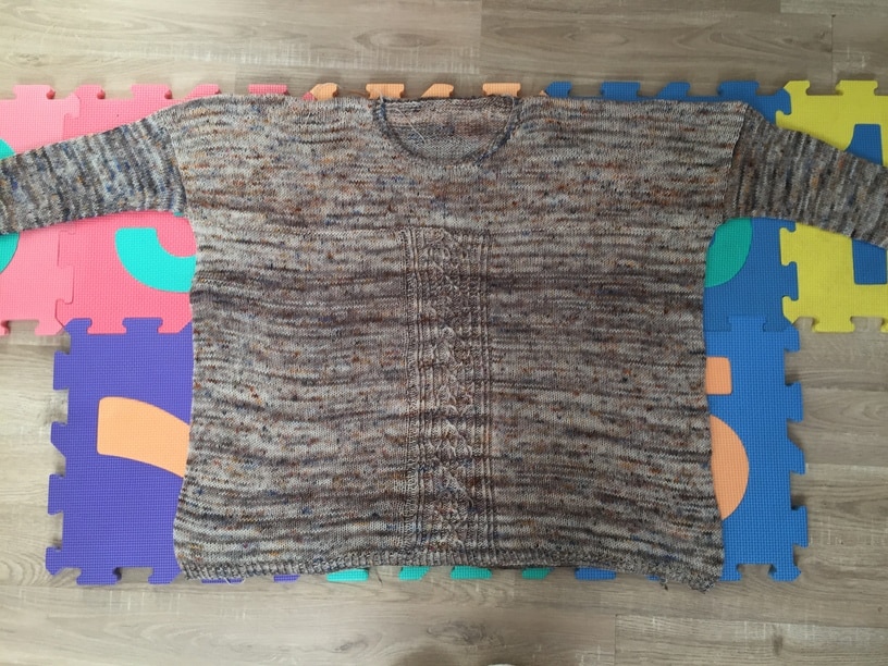 Comment et pourquoi bloquer son projet tricot? - Maloraé Designs