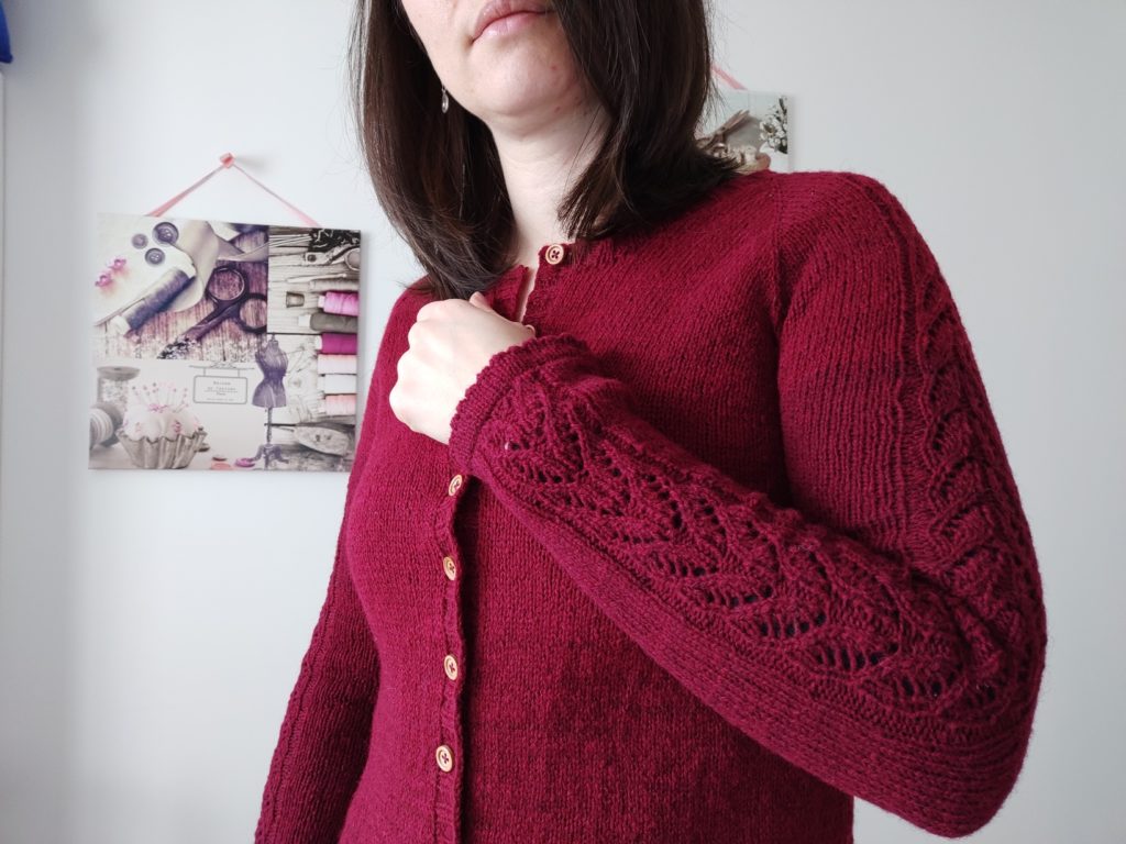 Watsonia cardigan - Modèle au tricot - Avril 2021 - Maloraé Designs