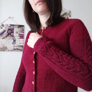 Watsonia cardigan - Modèle au tricot - Avril 2021 - Maloraé Designs