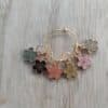 Lot anneaux marqueurs tricot - Fleurs - Maloraé Designs