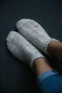 flores socks - Joji Locatelli - tricot printemps - Maloraé Designs