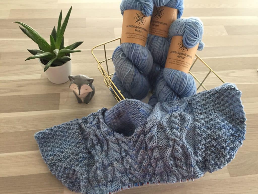 Tricoter en Anglais - Paridae sweater - Maloraé Designs