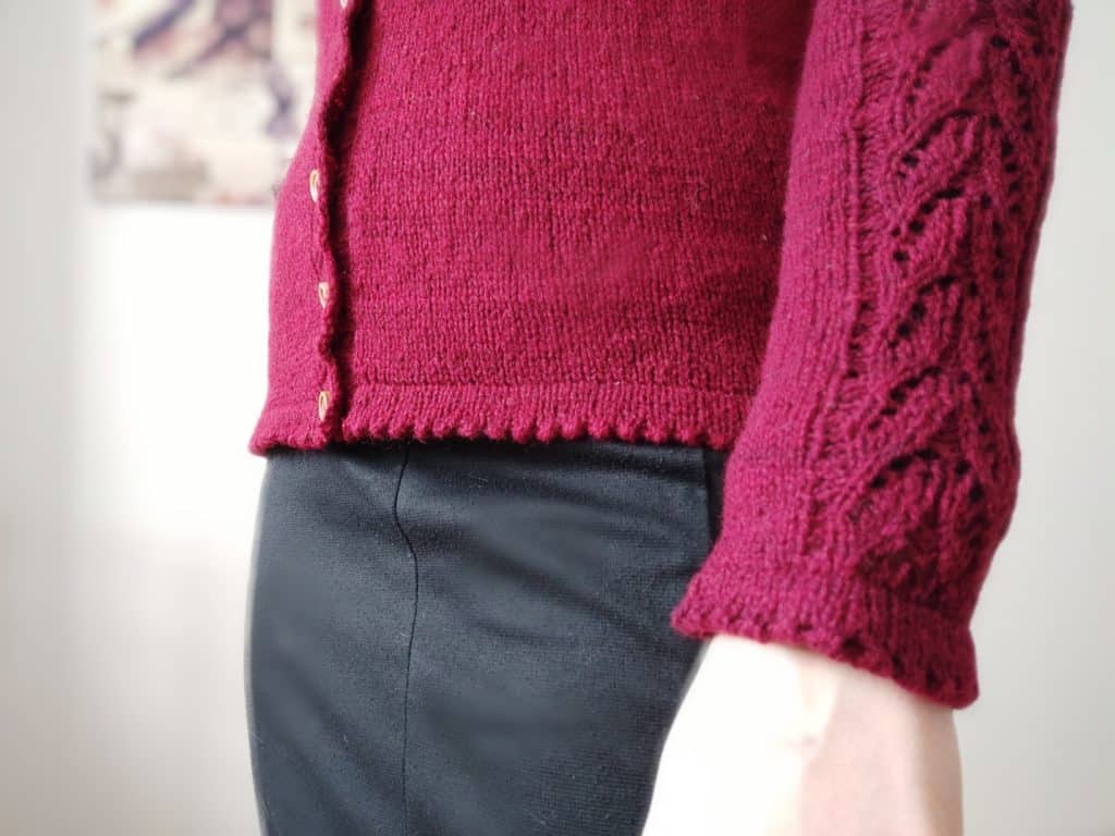 Watsonia cardigan - Modèle au tricot - Avril 2021 - Maloraé Designs