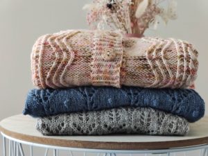 Modèles au tricot - Résumé de Mai - Les coulisses - Maloraé Designs