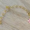 Compte-rangs tricot - Fleurs roses - Accessoires tricot - Maloraé Designs