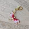 Progress keeper - Libellule rose - Accessoires tricot - Maloraé Designs