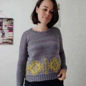 Appel au test - Pull Jacquard - Maloraé Designs